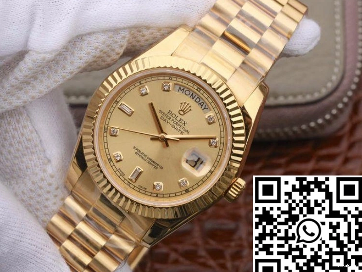 Rolex Gold 18K 218238 Dial Yellow Day-Date II 40MM EW Factory 0430